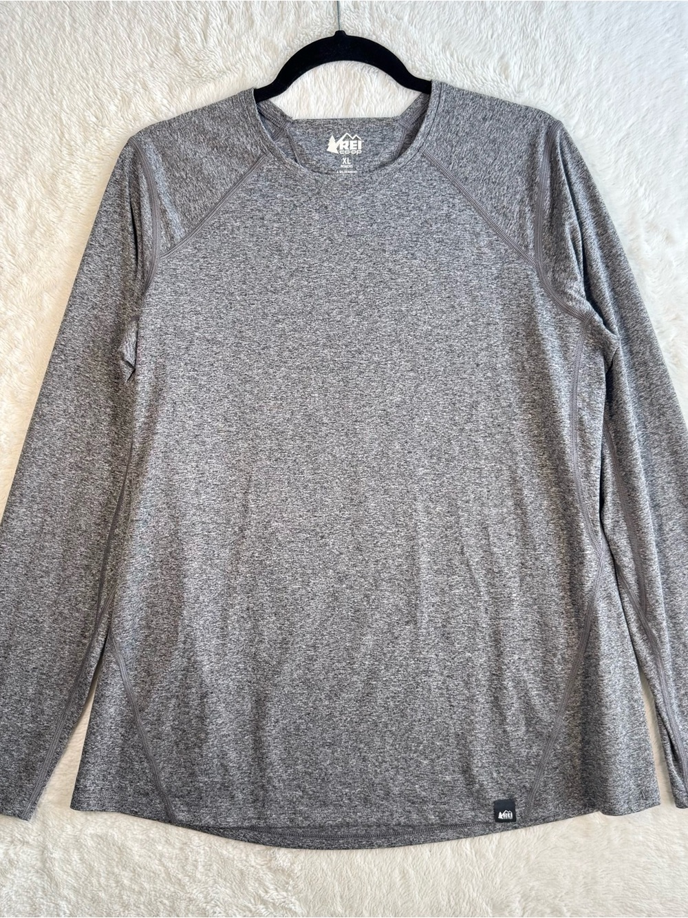 REI Co-op Sweatshirt Women’s XL Gray Stretch Performance Running‎ Hiking Outdoor